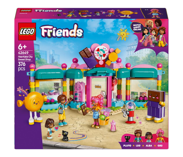 LEGO Friends 42649 Sklep z cukierkami w Heartlake - 1284096 - zdjęcie